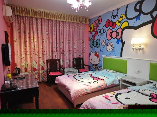 Hello Kitty精致双床房
