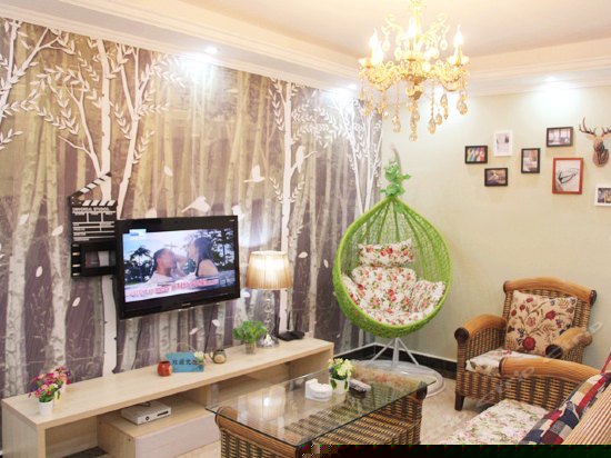 豪华市景两房两厅精装套房