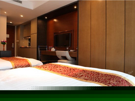 豪华城景双床房