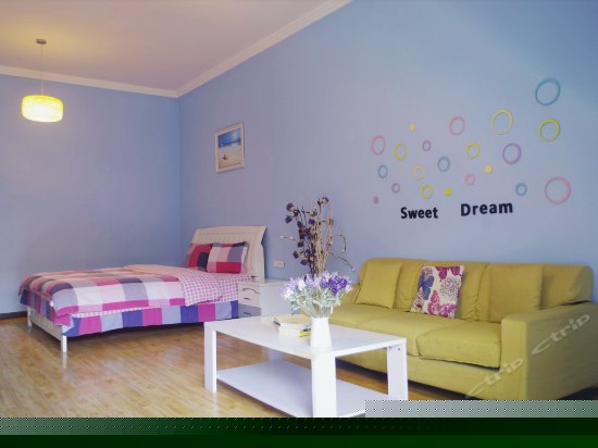 江景情侣大套房