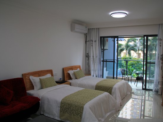 豪华园景双床房