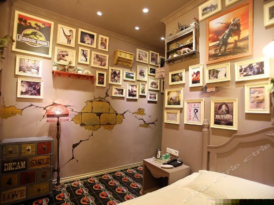 侏罗纪,电影主题房
