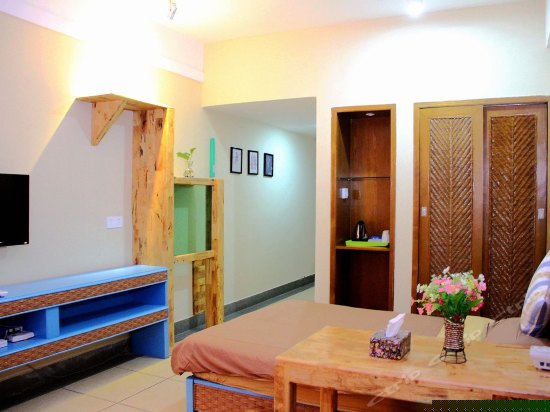 天涯若比邻双床房