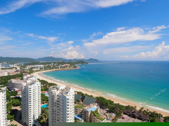 阳台海景圆床房