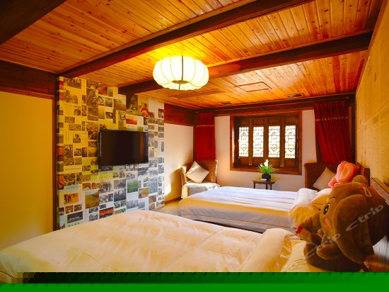 晒秋人家观景双床房