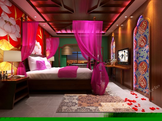 浪漫梦幻主题房