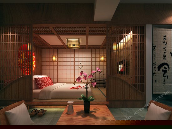 日韩风情主题房