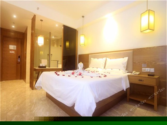 高级园景大床房