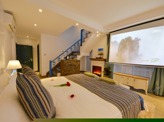 豪华海景套房-地中海风格