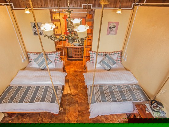 深蓝精品双床间