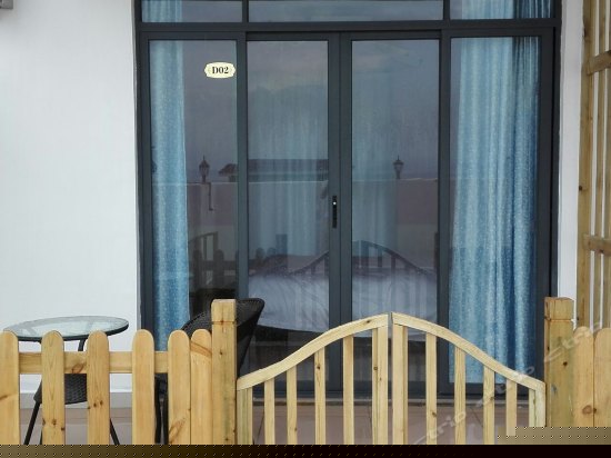 全海景落地窗带露台大床房