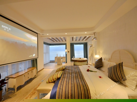 豪华海景套房-地中海风格