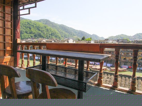 天台江景木板房双床房