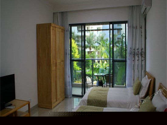 豪华园景双床房