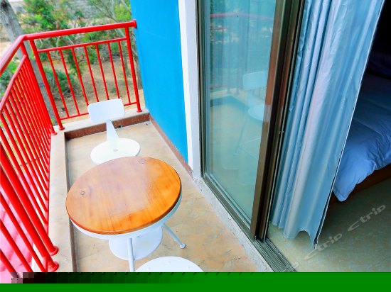 贝壳沙滩店-阳台双床