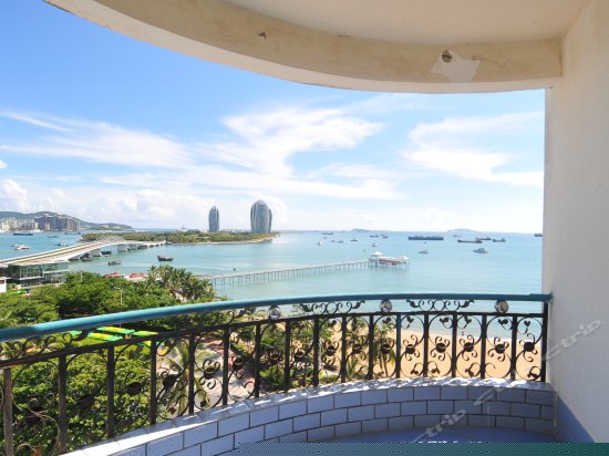 独立大海景阳台双床间