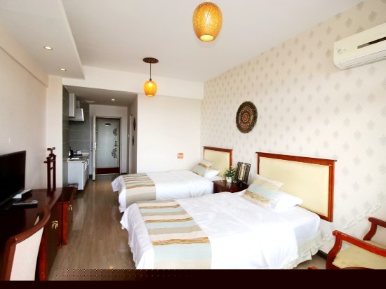 江景阳台双床房（带独立观澜沧江露台）