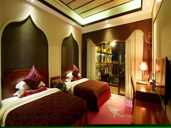 柬埔寨露台双人房