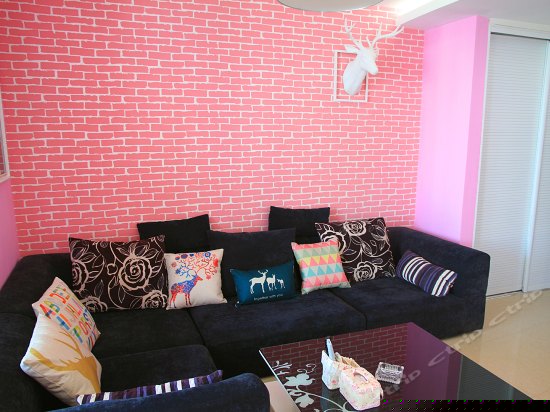 北欧主题海景家庭房