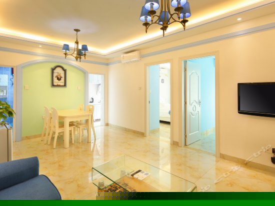 地中海主题小海景两室一厅