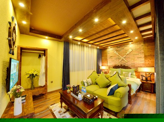 爱尚院花园浪漫大床房