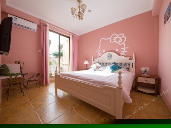 海之恋庭院大床房