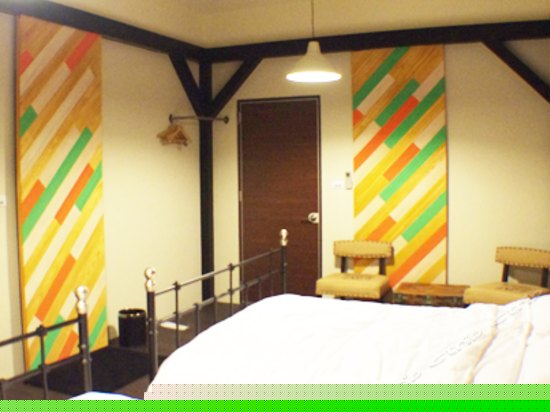 造景露台四人房