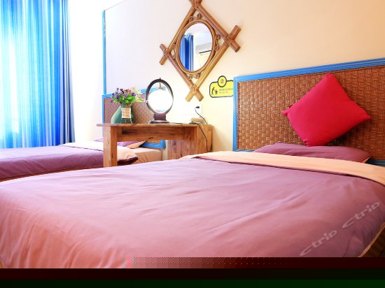 天涯若比邻双床房