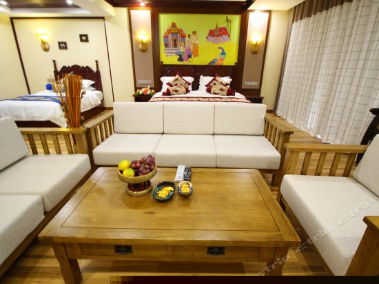 南亚风情花园亲子房