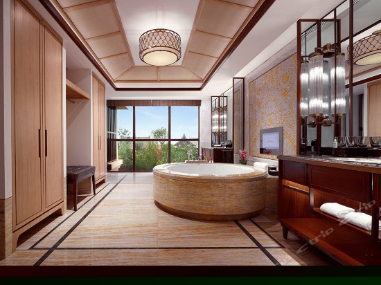 两房泳池别墅套房