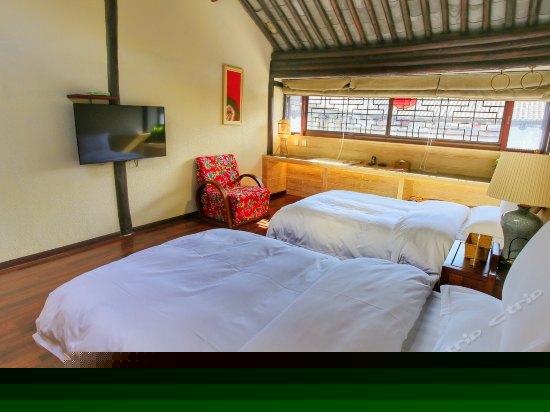 庭院星空复式双人间