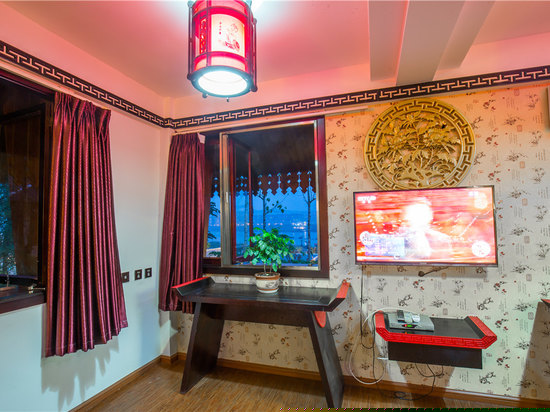 傣家风情望江双床房