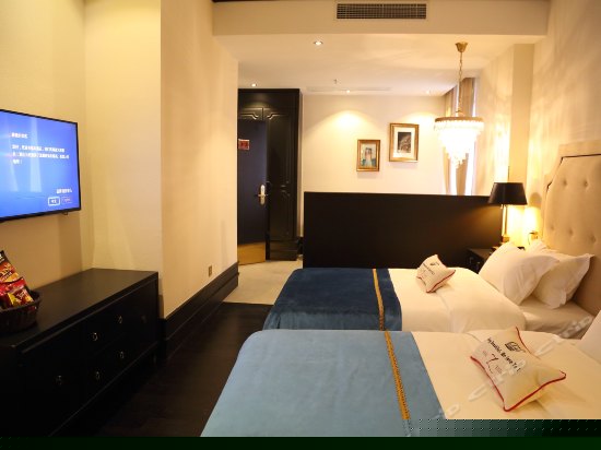 美式精致双床房