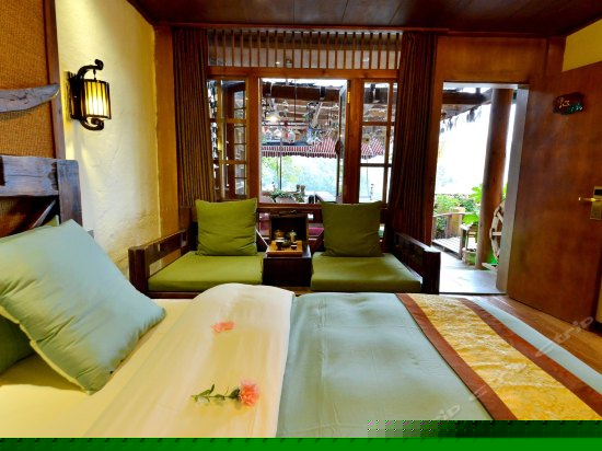 露天阳台观景房