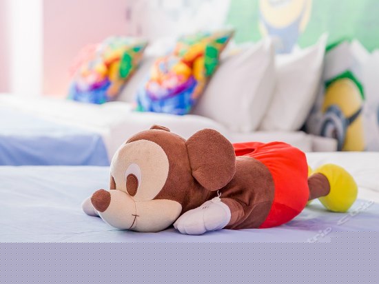 小黄人亲子双床房