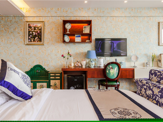 玫瑰绽放双海景豪华房