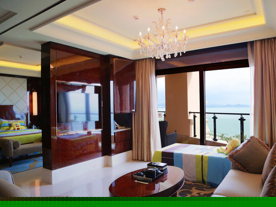 豪华海景家庭亲子套房