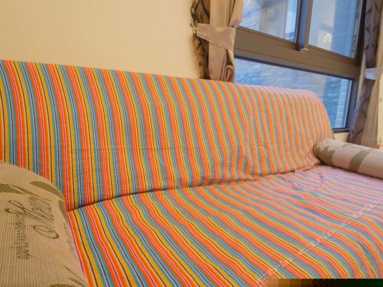 可爱的猫双人房