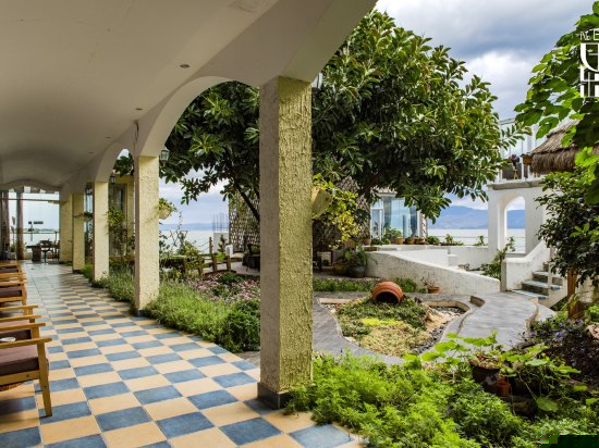 庭院海景双床房