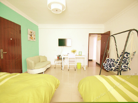 柠檬家庭双床房