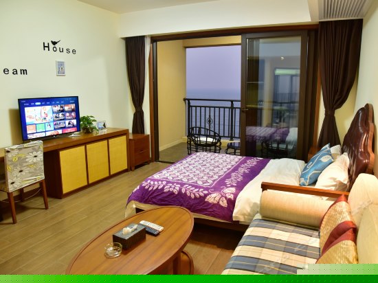 一房双床超级海景亲子套房