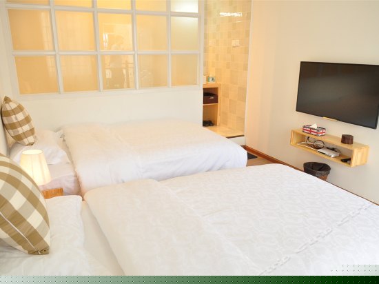 格子控院景双床房