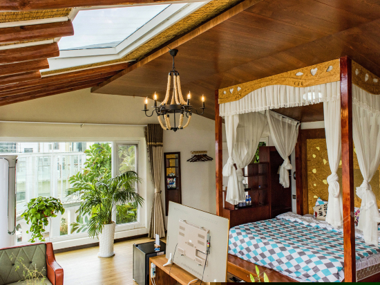 270°独立阳台星空海景大床房