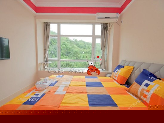 时尚飘窗园景独卫大床房