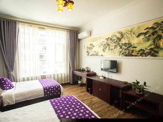 白石溪空调双床房