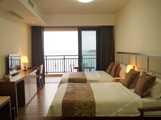 豪华海景双床房