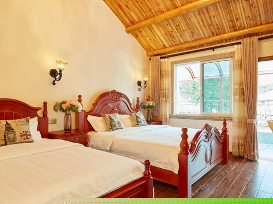 美式乡村大阳台观景大床房