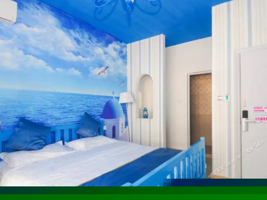 海之蓝阳台正海景大床房