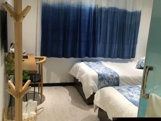 新概念植物染双床间空色