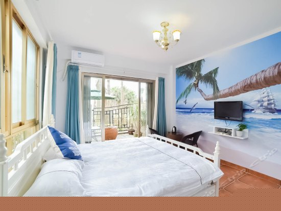 海之恋庭院大床房